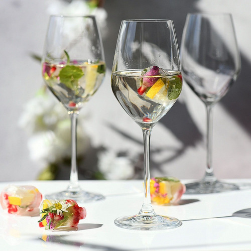 Copa Vino Blanco Krosno Cristal Línea Splendour X 6 Unidades