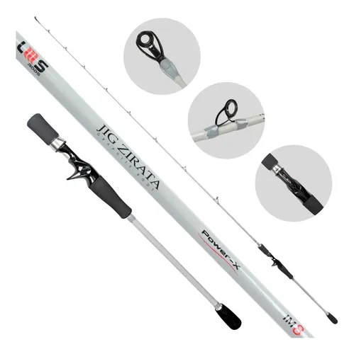 Vara Lumis Slow Jig Zirata Ex 150 300g Carb Solid Carretilha