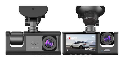 Camara  Auto Doble Hd 1080p Visión Nocturna Para Choque