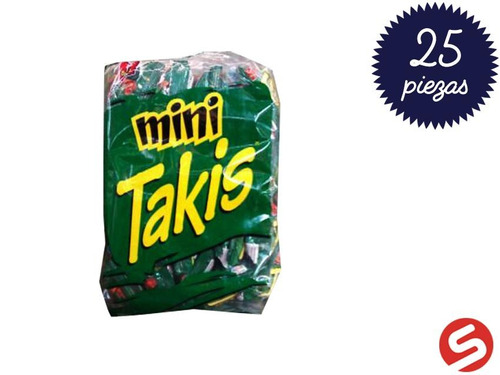 Mini Takis 25pzs