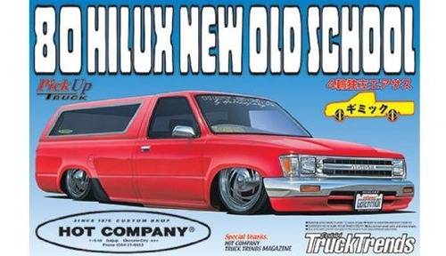 Aoshima Modelo Toyota Hilux Vieja Escuela Low Rider