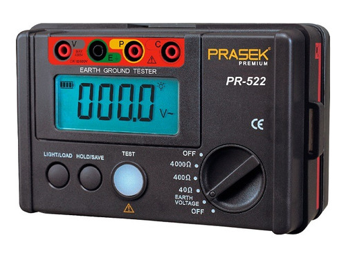 Telurómetro Digital Prasek Pr-522 (incluye Certificación)