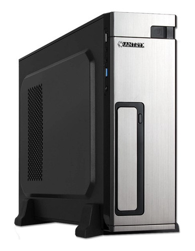 Case Antryx Xtreme Slim Xs-100u Silver M-atx Fuente De 350w