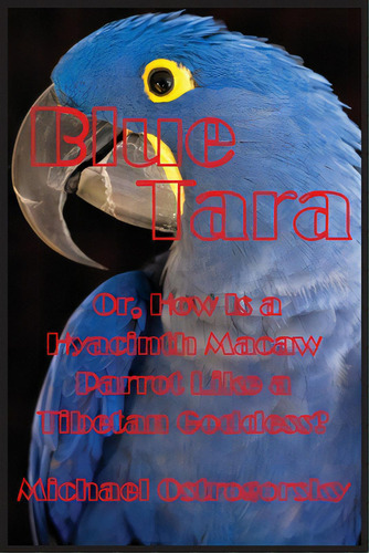 Blue Tara: Or, How Is A Hyacinth Macaw Parrot Like A Tibetan Goddess?, De Ostrogorsky, Michael. Editorial Lightning Source Inc, Tapa Blanda En Inglés