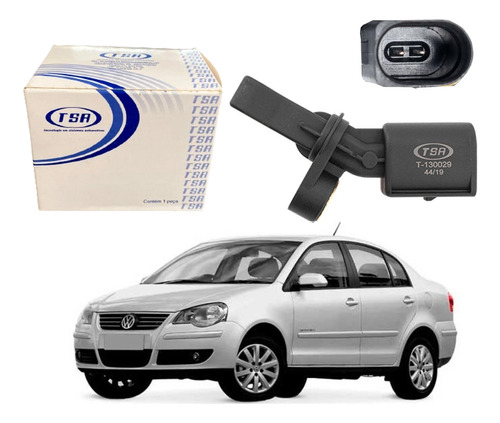 Sensor Abs Traseiro Tsa Polo Sedan 1.6 2.0 2007 A 2011