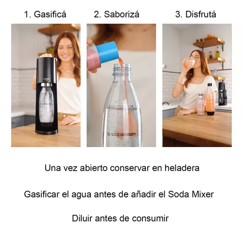 Soda Mixer Naranja  Sabores De Sodastream X 2 Unidades