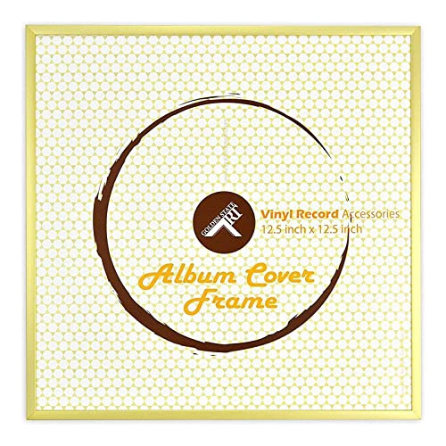 Golden State Art, 12.5x12.5 Aluminum Vinyl Record 19xjq