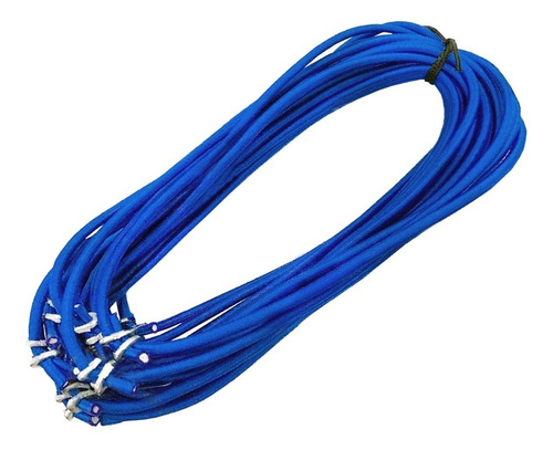 Extensor Elástico Para Capa E Lona Piscina 20 Unidades Azul