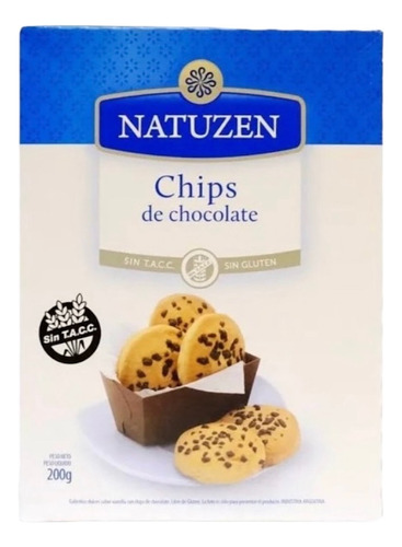 Galletitas Dulces Chips De Chocolate Sin Tacc