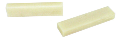 2pc Bone Nut Blanks Para Caja Puro Guiarra