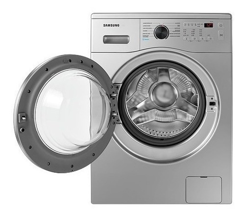 Imagen 1 de 4 de Lavarropas automático Samsung WW70A4000 inverter silver 7kg 220 V