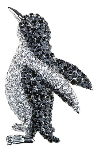 Alilang Tono Plateado Negro Crystal Clear Colored Rhinestone