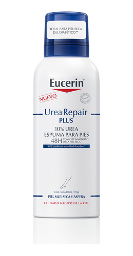 Eucerin Urea Repair Plus Espuma Para Pies 150ml