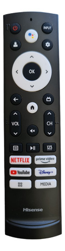 Control Remoto Hisense Smart Tv Original Comando De Voz