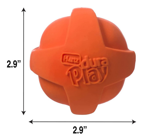Set 3 Pelotas De Latex Juguete Para Perro Hartz Durapplay