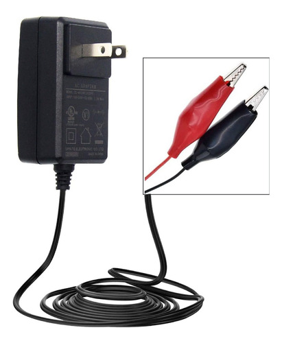 Eliminador De Corriente Regulada 12v/ 2000 Mah Con Caimanes