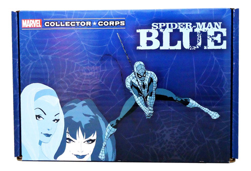 ¡¡¡ Spider-man Blue Marvel Collectors Corps Box Funko !!!