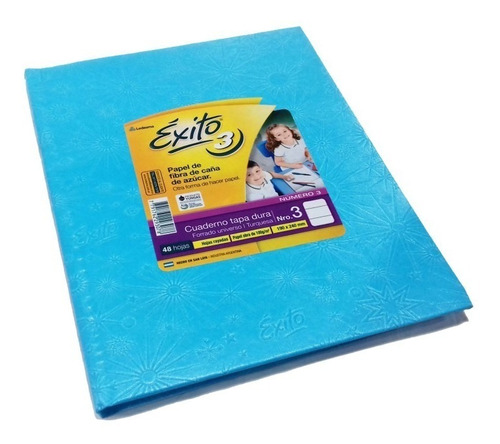 Imagen 2 de 7 de Cuaderno Exito Numero Tres Abc 48 Hojas Rayado Oferta