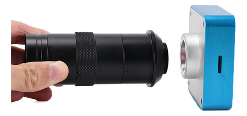 Cámara Industrial Monocular Con Lente Microscópica 100x M121