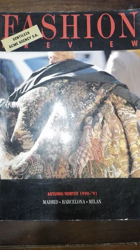Revista De Moda - Fashion Preview - Americana - Año 1990 (Usado)