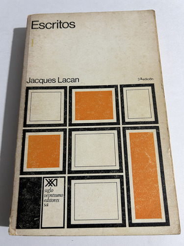 Libro Escritos - Jacques Lacan - Muy Buen Estado - Oferta