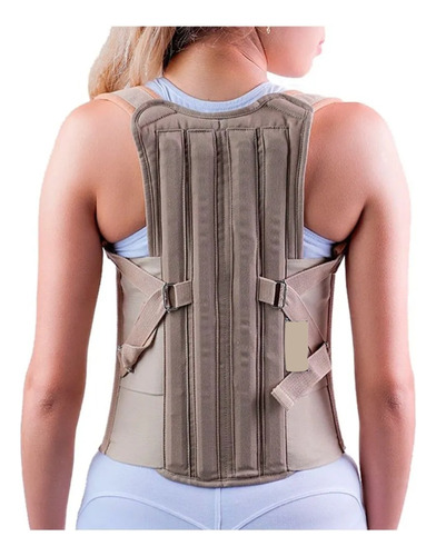 Faja Dorso Lumbar, Corrector De Postura Ajustable Unisex