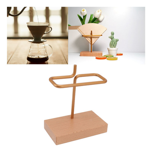 Dispensador De Papel Para Filtro De Café Hand Drip, Soporte