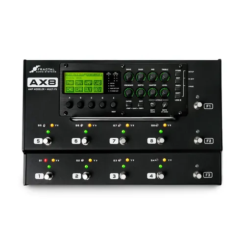 Fractal Ax8 - Pedaleira Processador Multi-efeitos | Frete grátis Fractal Ax8 - Pedaleira Processador Multi-efeitos | Frete grátis