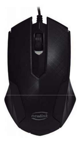 Mouse Mo288 Newlink Preto Para Escritório E Home Office