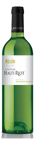 Vino Blanco Francés Château Haut Riot Bordeaux 750ml