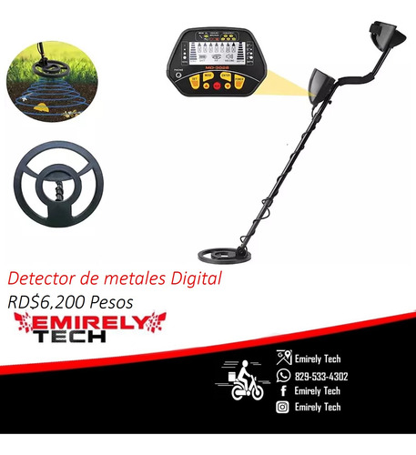 Detector De Metales Con Pantalla Digital Detector De Joyas