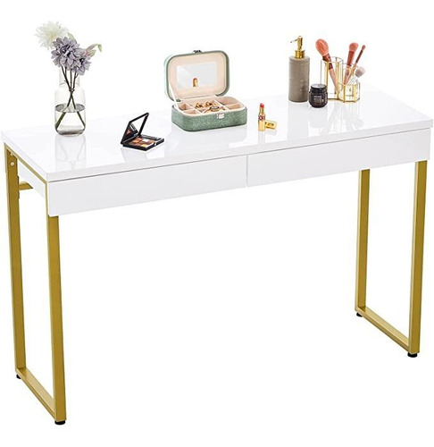 Greenforest Vanity Desk - Mesa De Maquillaje Blanca