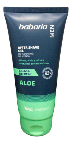 Gel After Shave Babaria Aloe - - mL a $24200