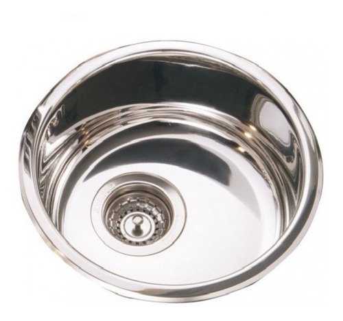 Imagen 5 de 10 de Bacha Pileta On30 A Redonda Cocina Johnson Acero