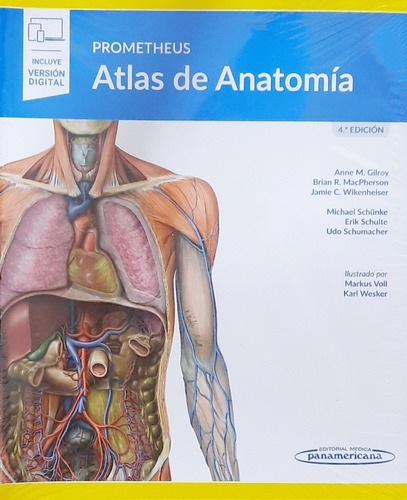 Prometheus Atlas De Anatomía De Gilroy 4ed Nuevo Novedad