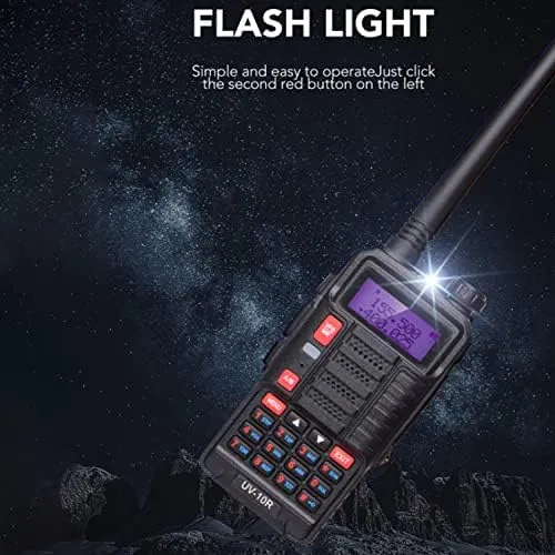 Baofeng Uv-10r Tri-power 7w Radio De Dos Vías Handheld Walki