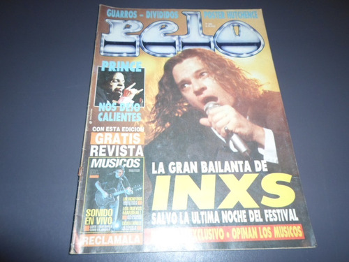 Pelo 386 Inxs Prince Robert Plant Los Guarros Poster Inxs