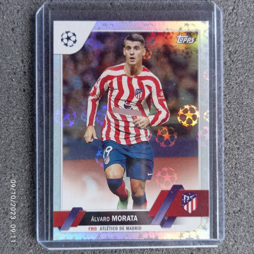 Barajitas Topps Cartas Fútbol Álvaro Morata Starballs 22/23