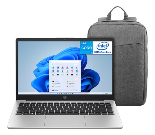 Laptop HP 240 Intel Core i5 24GB RAM 512GB SSD Windows 11 Home Mochila