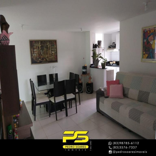 (oportunidade) Apartamento Com 3 Dormitórios À Venda, 102 M² Por R$ 330.000 - Intermares - Cabedelo/pb - Ap4537