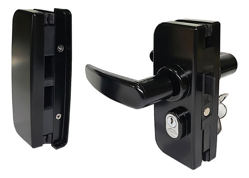 Fechadura Para Porta De Vidro Com Maçaneta Vidro Blindex