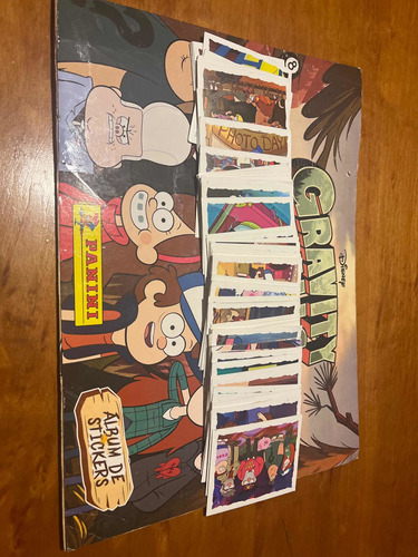 Laminas Del Álbum De Gravity Falls Colección Panini