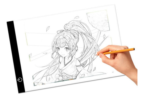 Caja De Luz Led Soporte A5 Tablero De Seguimiento De Dibujo