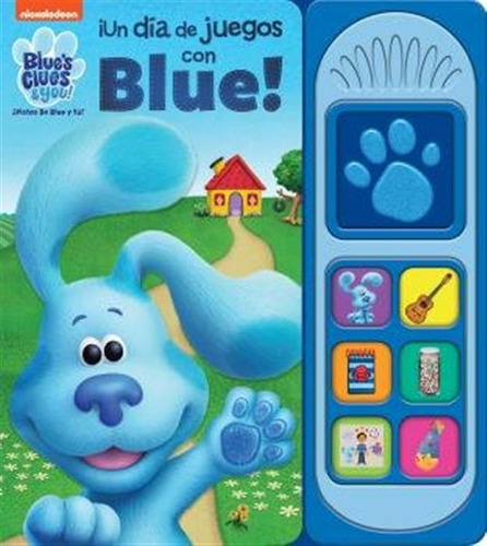 Un Dia De Juegos Con Blue 7 Botones - Blues Clues