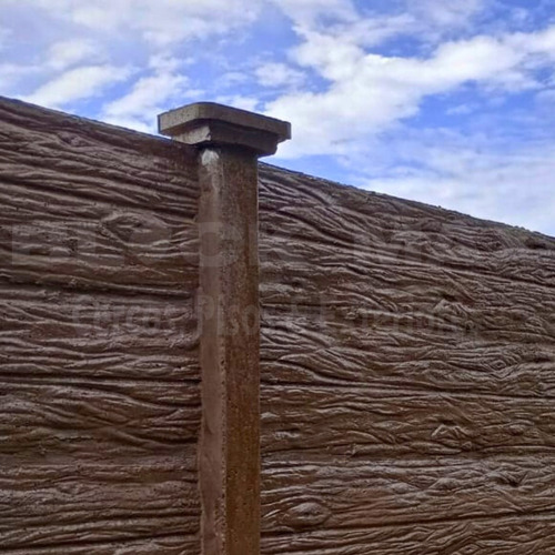 Tapiales Perimetrales De Hormigon Tipo Quebracho Pintado