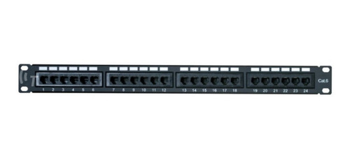 Patchera Patch Panel Glc Ce-4050 Cat6 24 Bocas Puertos Jack