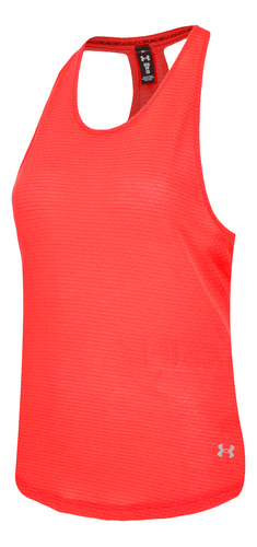 Tank Under Armour Correr Streaker Mujer Rojo