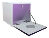 Comprar Buro Flotante Recamara Mdf Recamara Ensamblad Vinil Lila