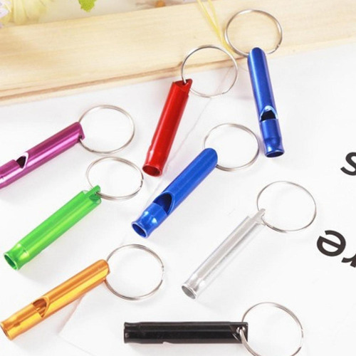 2 Kit De Silbatos De Supervivencia Para Mascotas En Plata