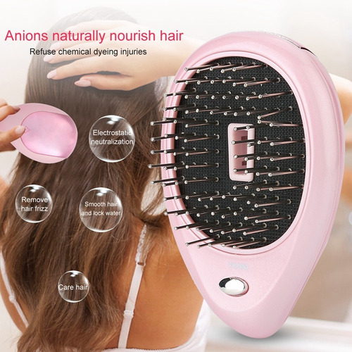 Peine De Magnetic Vibration De Masaje Eléctrico Para Cabello